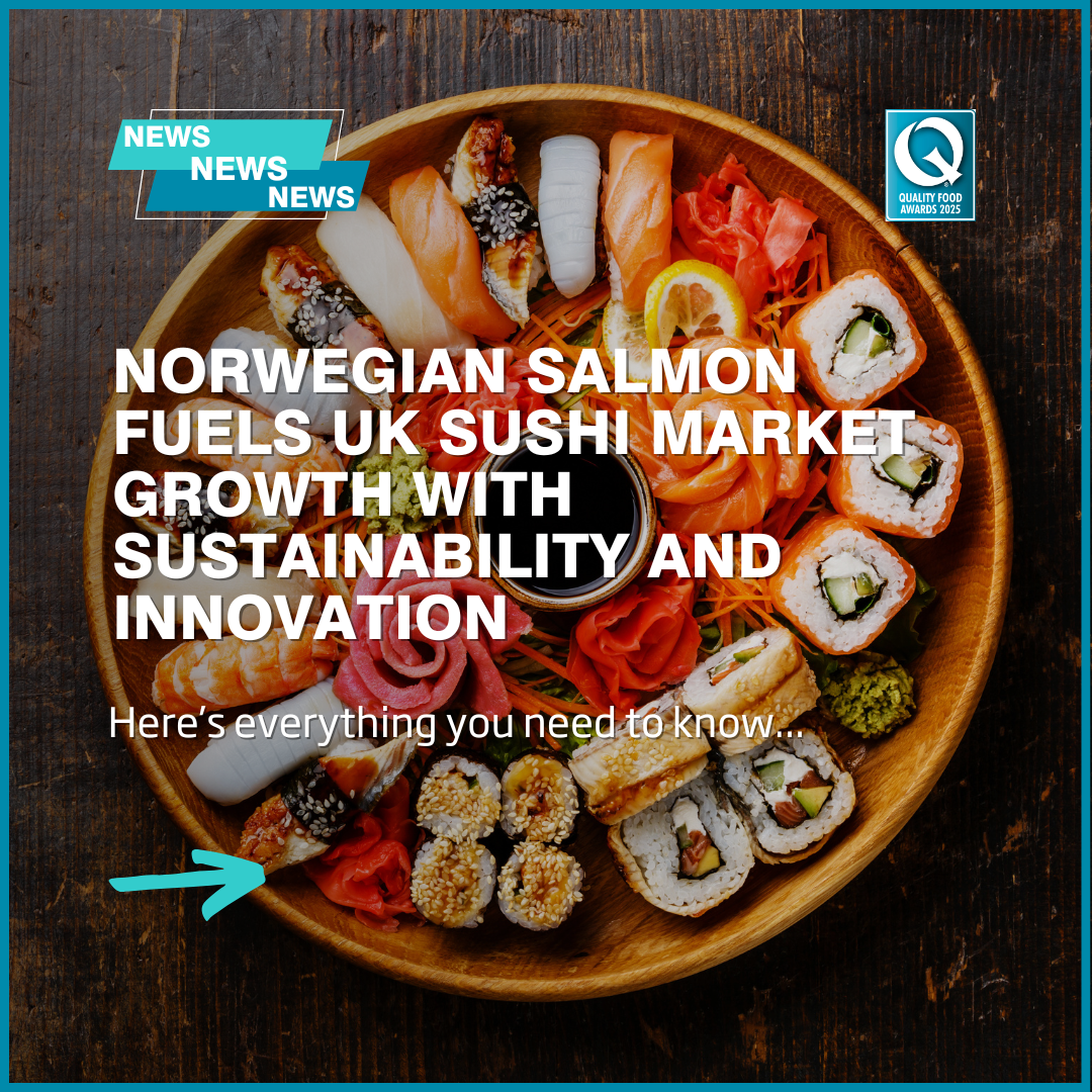 Norwegian salmon fuels UK sushi market growth with sustainability and innovation