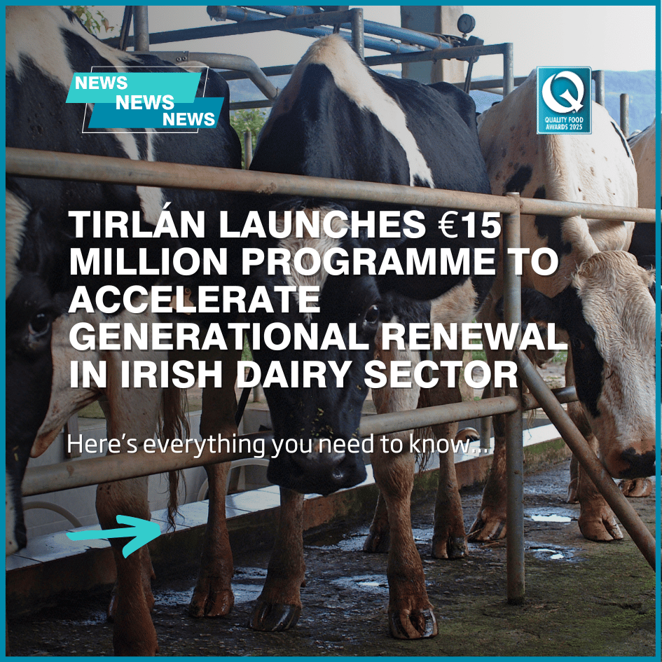 Tirlán launches €15 million programme to accelerate generational renewal in Irish dairy sector
