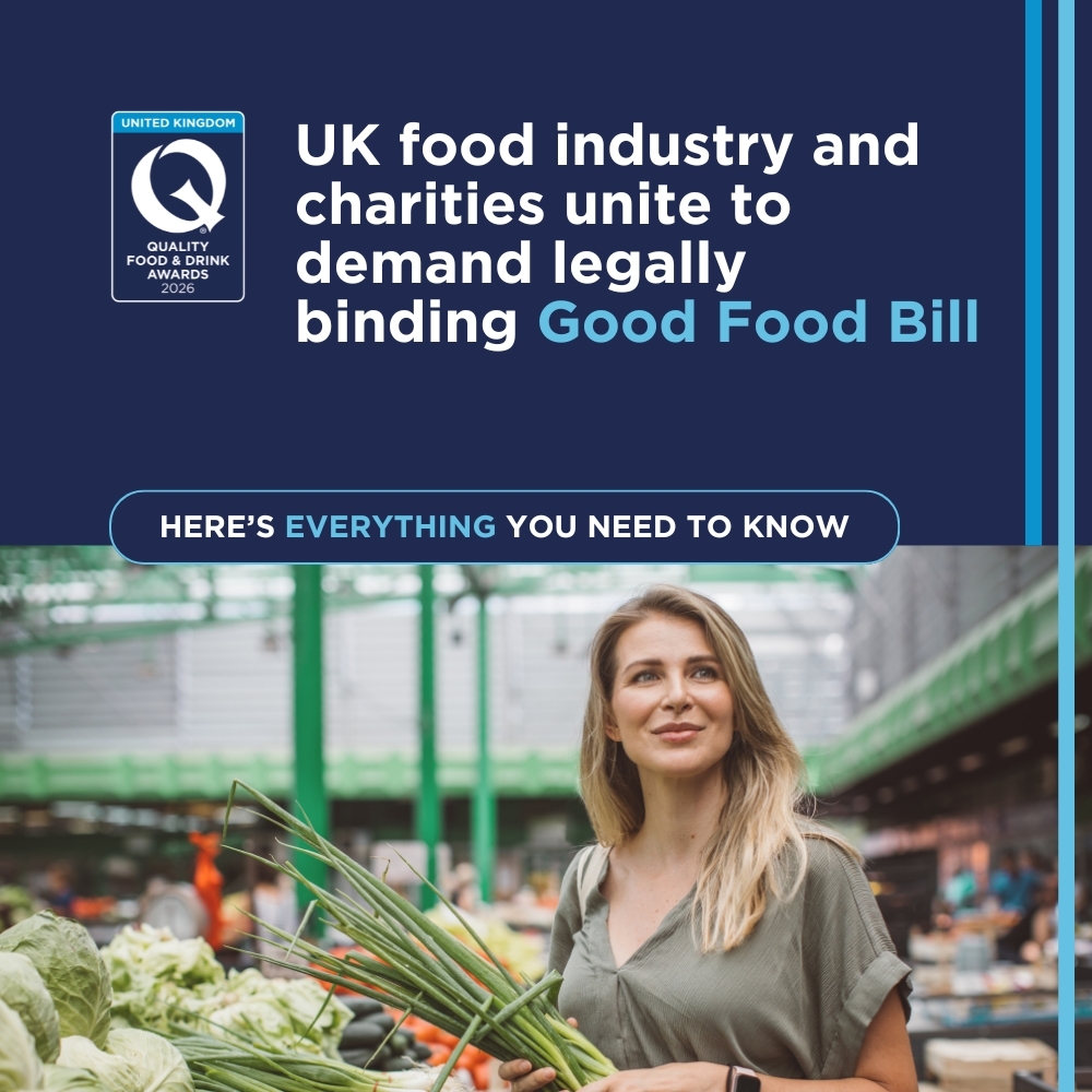 UK food industry and charities unite to demand legally binding Good Food Bill