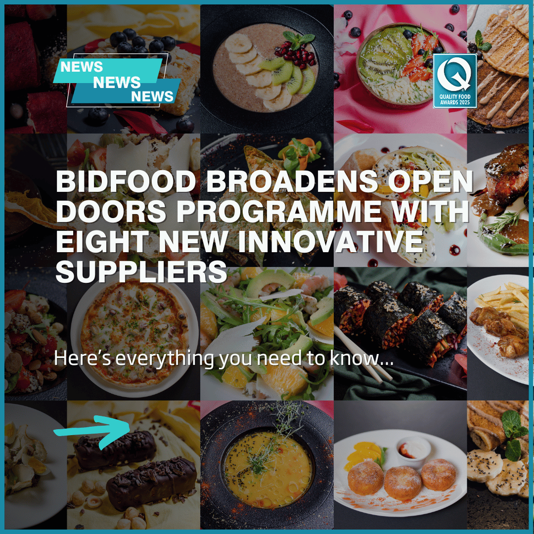 Bidfood broadens Open Doors programme with eight new innovative suppliers
