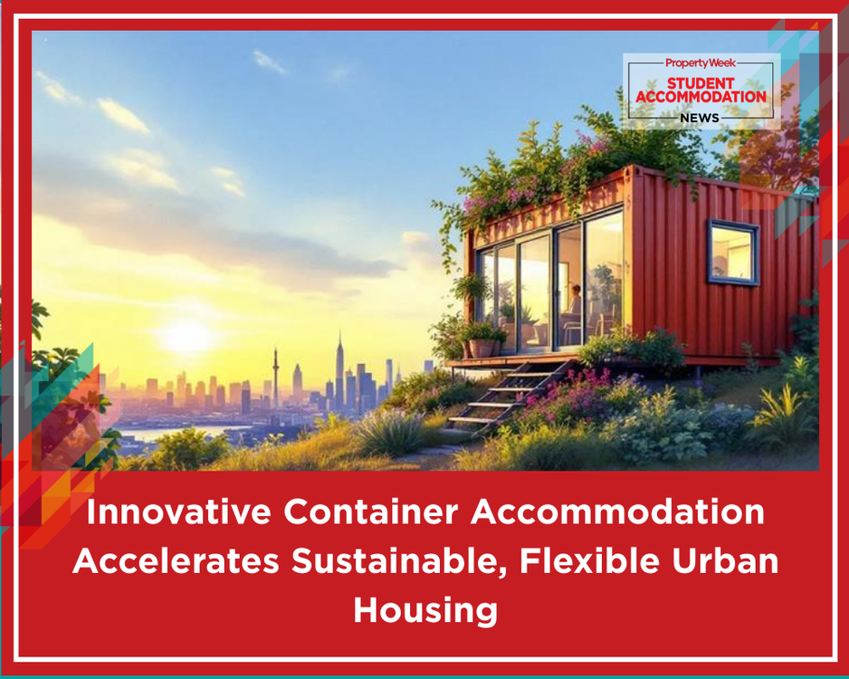 Innovative Container Accommodation Accelerates Sustainable, Flexible Urban Housing