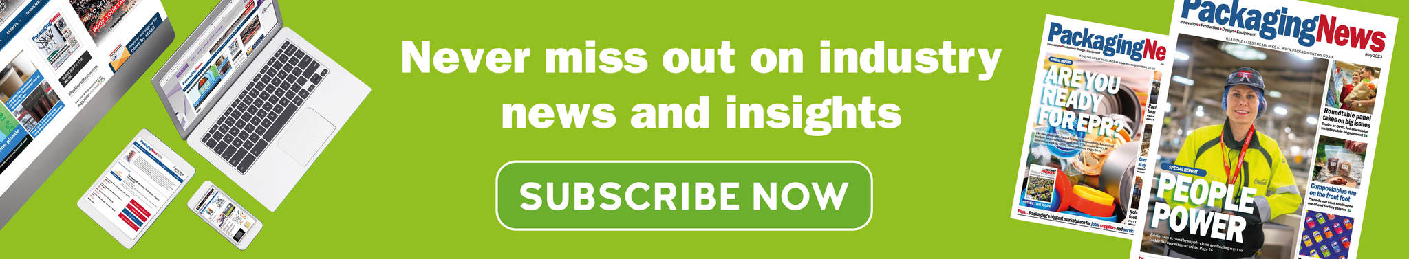 Subscribe to the PN mag footer banner