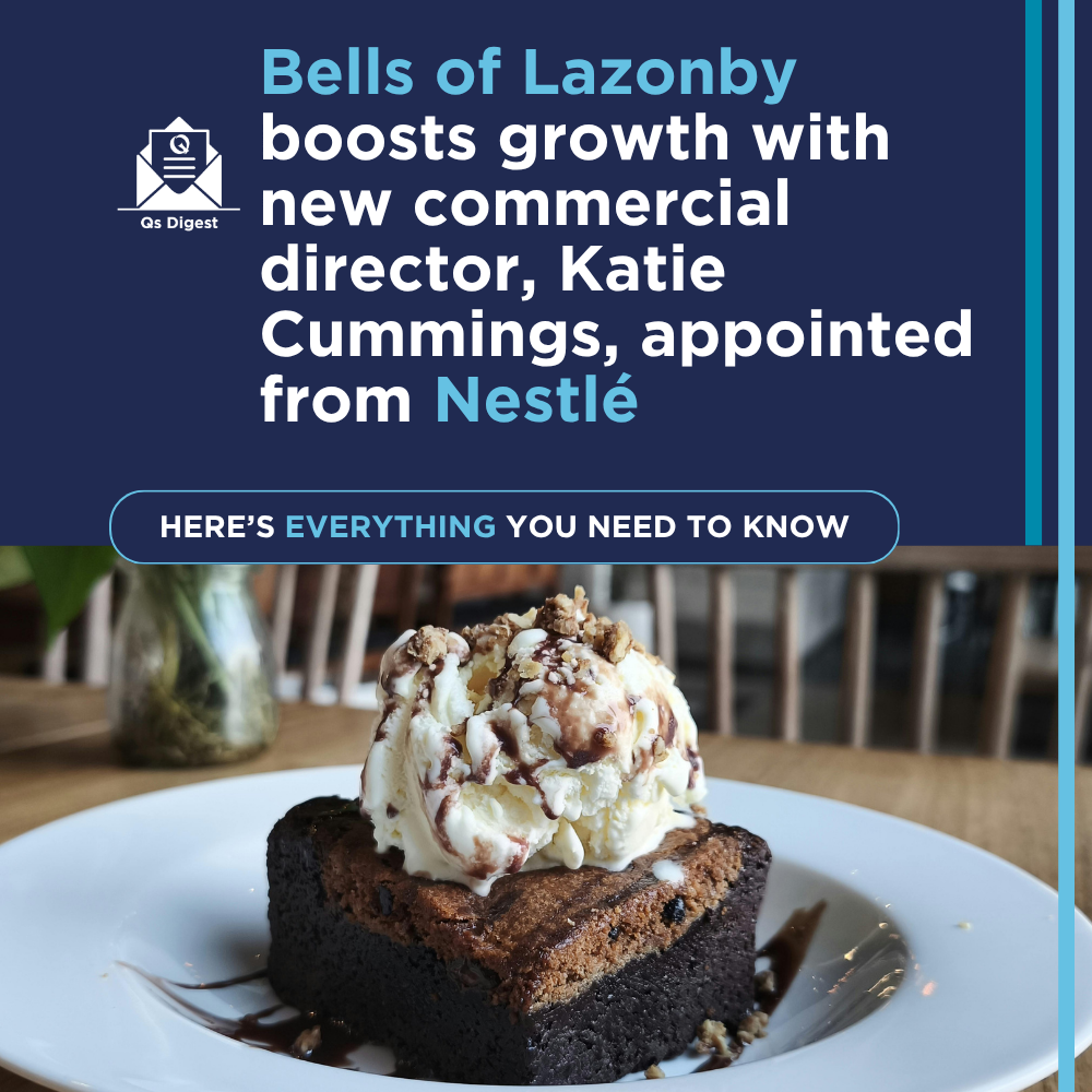 Bells of Lazonby boosts growth with new commercial director, Katie Cummings, appointed from Nestlé