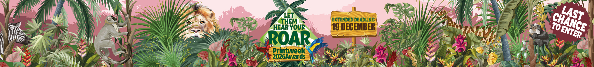Printweek Awards 2026 banner