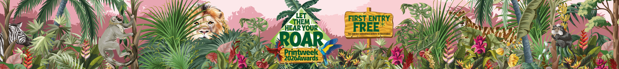 Printweek Awards 2026 banner