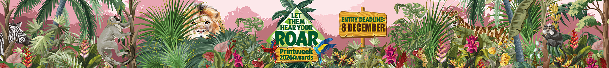 Printweek Awards 2026 banner