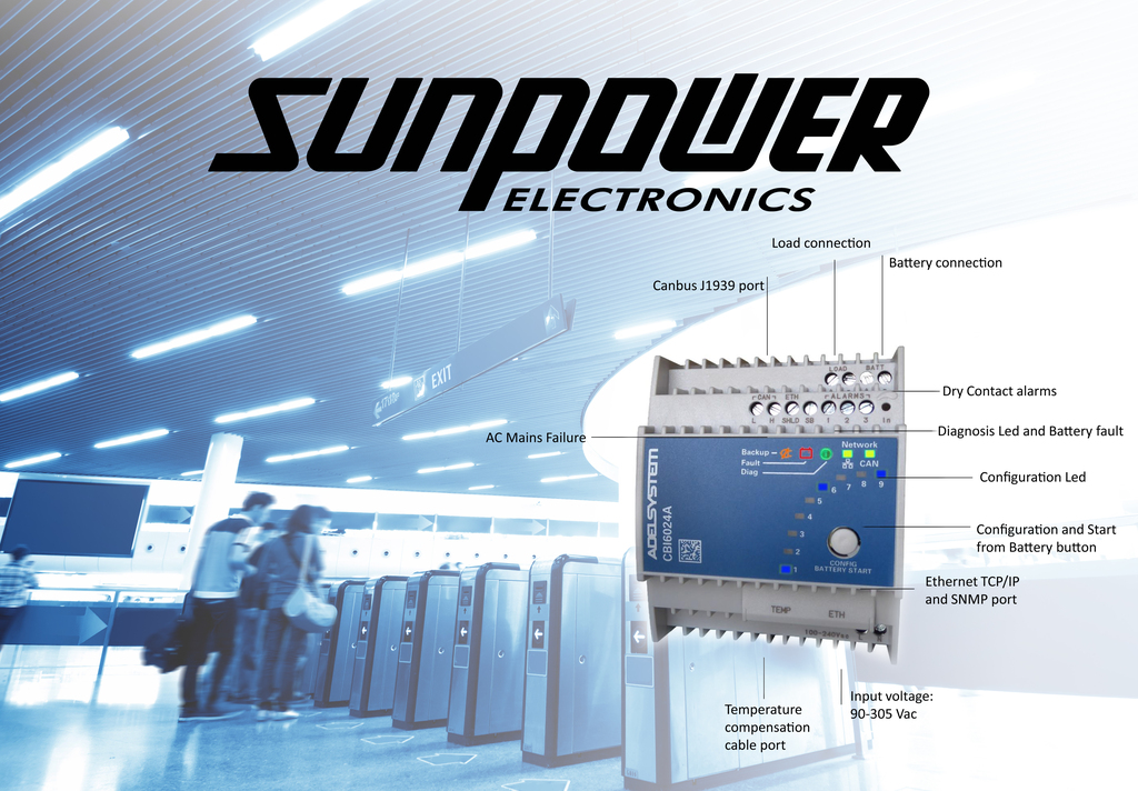 Sunpower Electronics to Unveil Advanced Web-Enabled DC-UPS