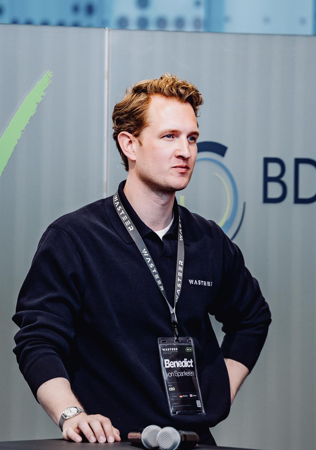 Benedict von Spankeren, Wasteer
