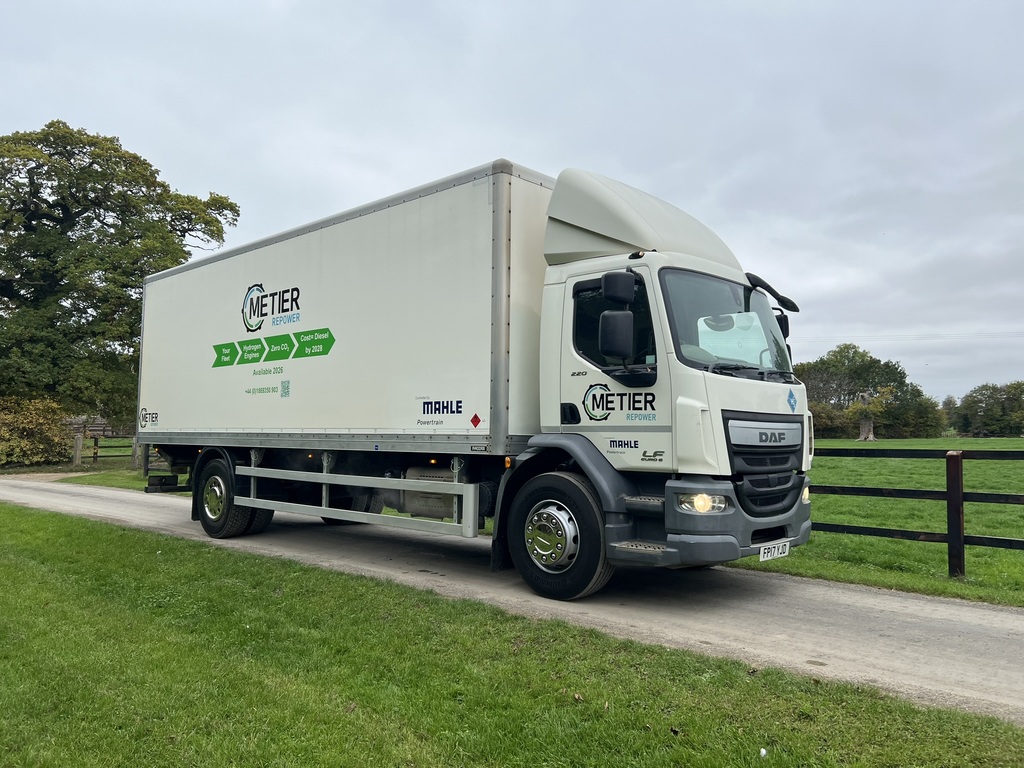 Metier Repower to Showcase UK's First Road-Legal Hydrogen Repowered Truck at RTX 2026