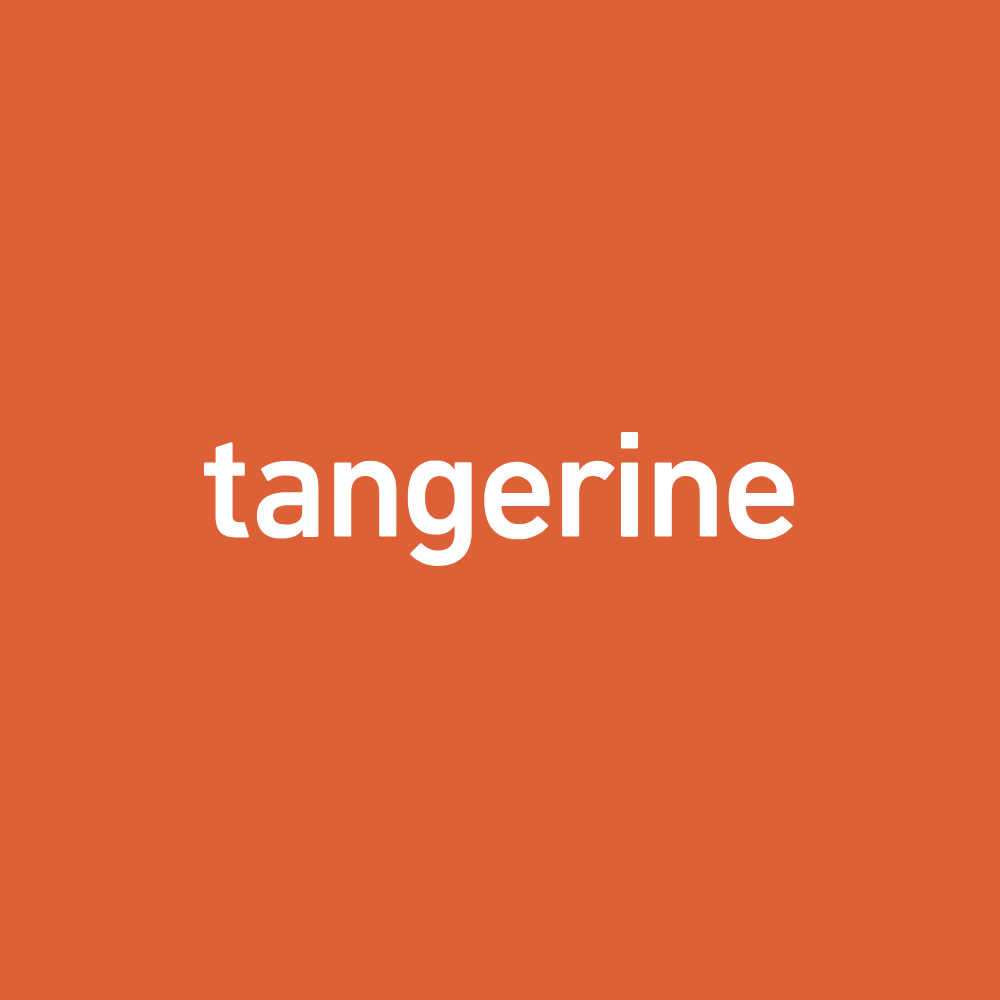tangerine