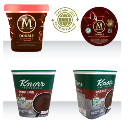 “Certified Circular Polypropylene” for consumer food packaging – Magnum and Knorr from Unilever