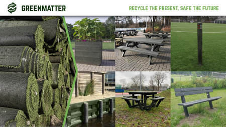 GreenMatter outdoor sports furniture by GreenMatter