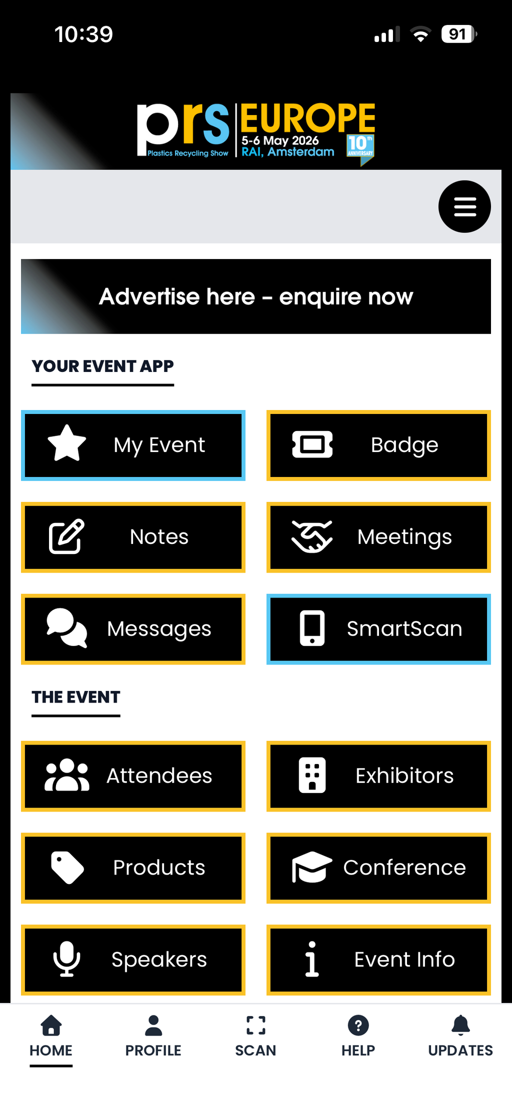 PRSE Event App Image