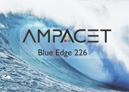 Blue Edge 226 technology that improves the aesthetics of clear flexible rPE packaging by Ampacet Europe