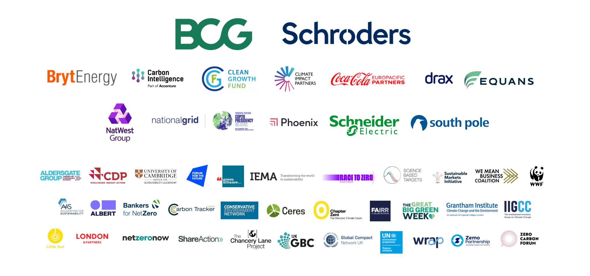THANKS TO OUR PARTNERS