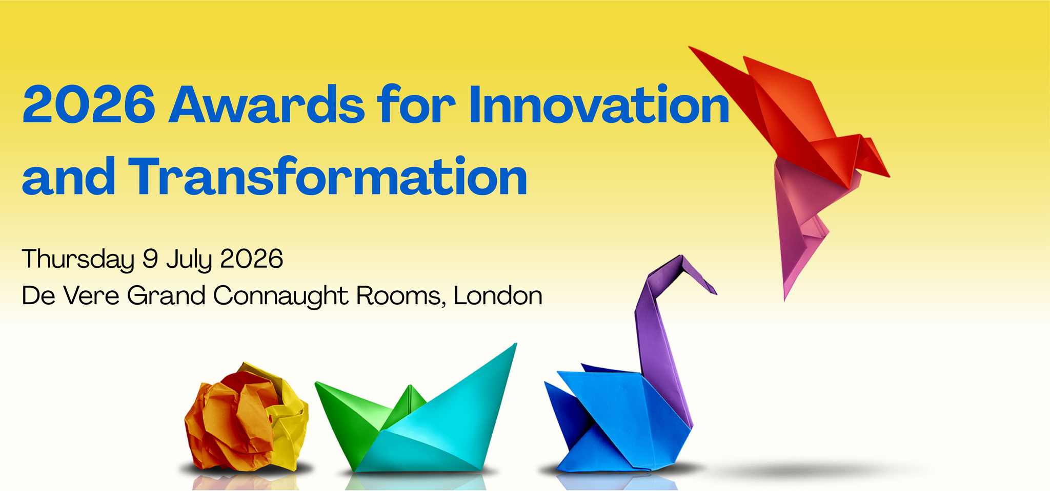 2026 Awards for Innovation and Transformation Header