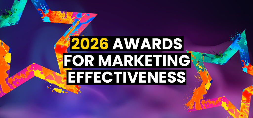 Awards for Marketing Effectiveness 2026 - header