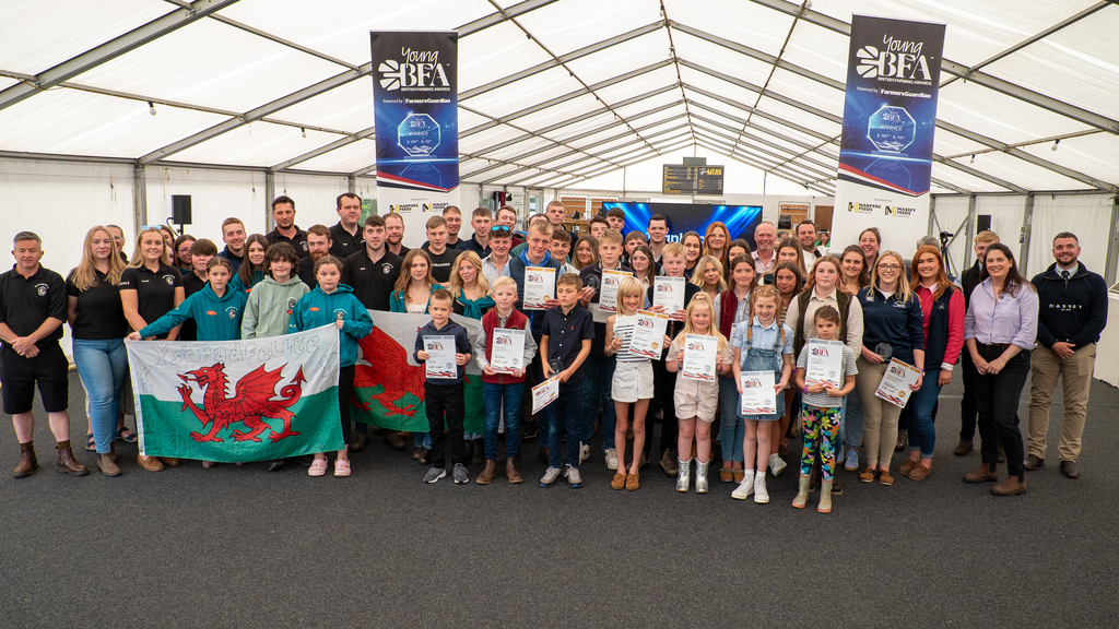 Next generation celebrated at the first Young British Farming Awards