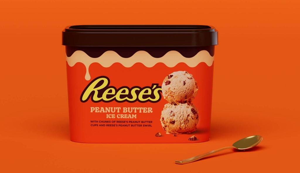 Reese’s Ice Cream rebrands in partnership with Turner Duckworth