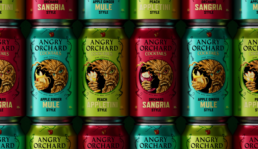 Vault49 Reveals Illustrative Design for Angry Orchard’s New Range of RTD Cocktails