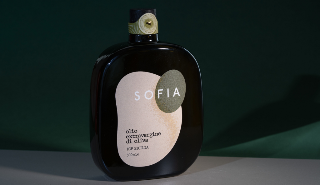 SOFIA extravirgin olive oil by Rosario Lo Iacono design