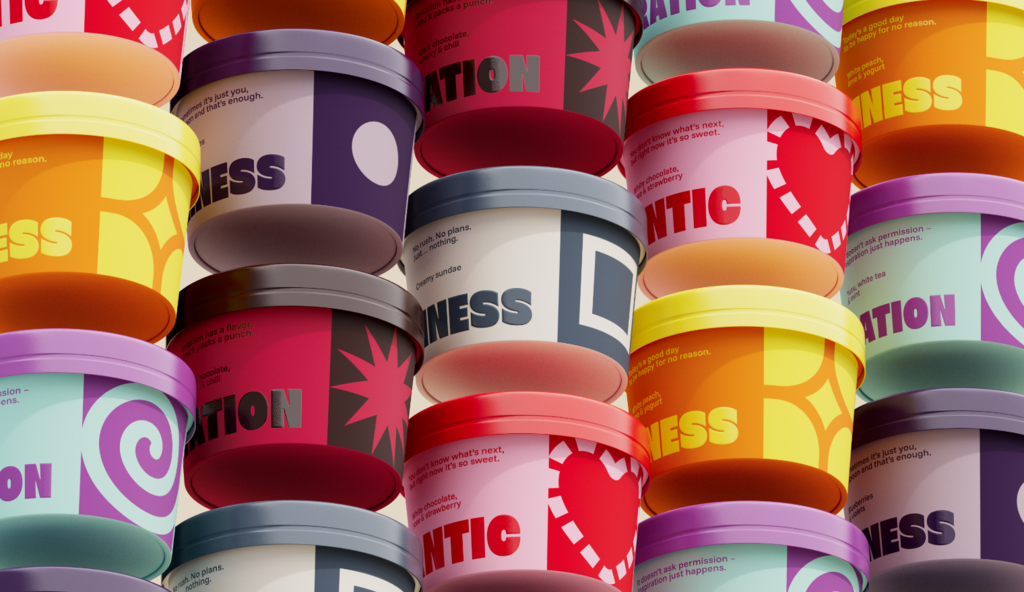 The MOOD: Packaging Ice Cream as a form of self-expression