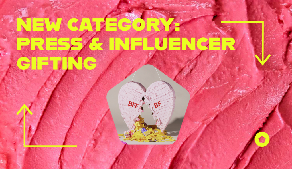NEW: PR and Influencer Mailing Category!