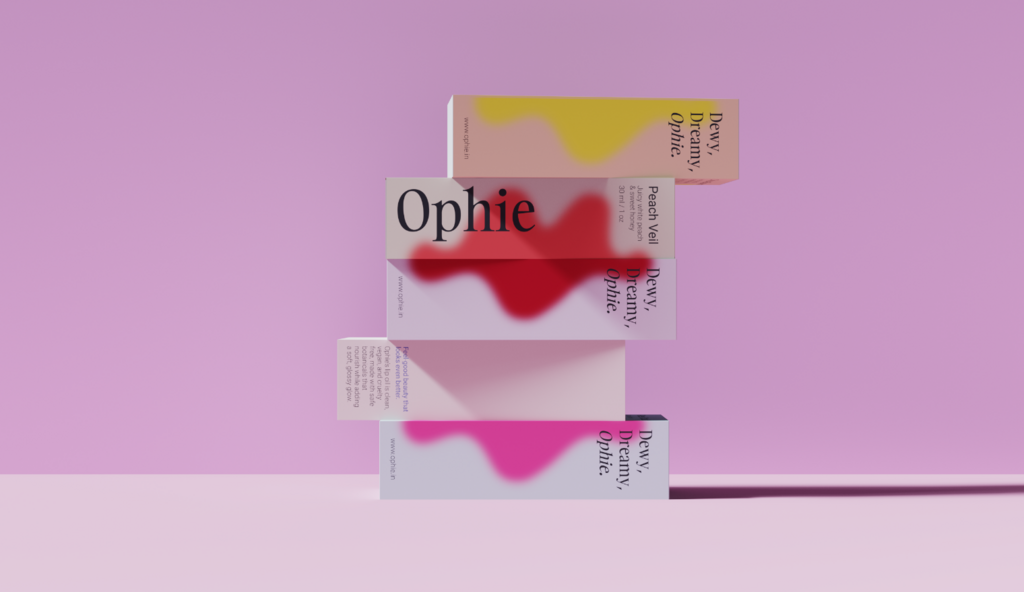 Ophie: Lip Oil branding & packaging by Apoorva Ghule