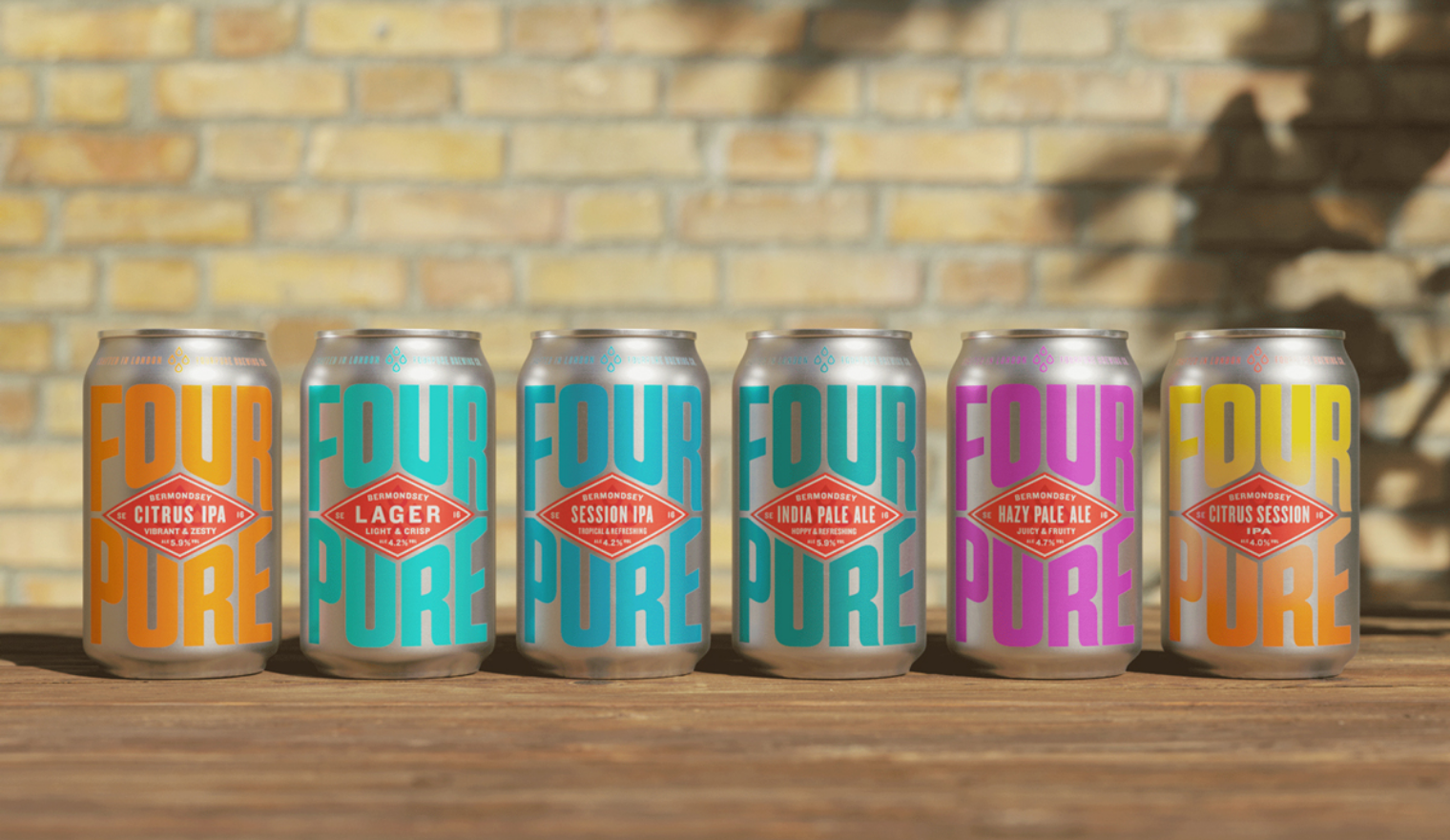 Fourpure rebrand takes this craft beer back to its roots