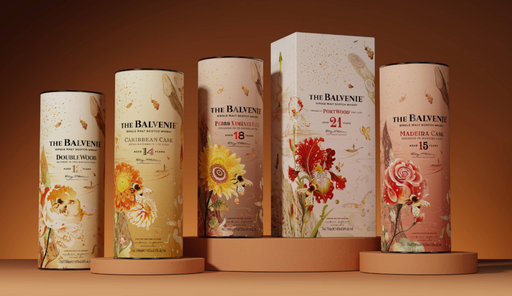 Boundless Brand Design and The Balvenie release a Limited-Edition Collection with artist Victo Ngai