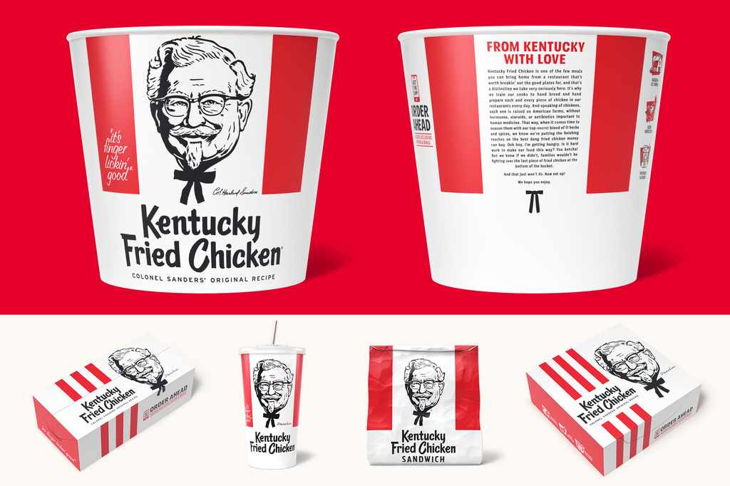 Wieden+Kennedy’s rebrand for Kentucky Fried Chicken