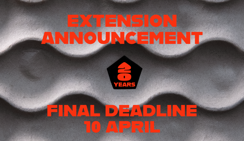 Deadline extension: 10 April