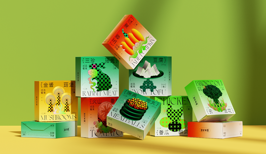 Happy General – frozen food packaging range