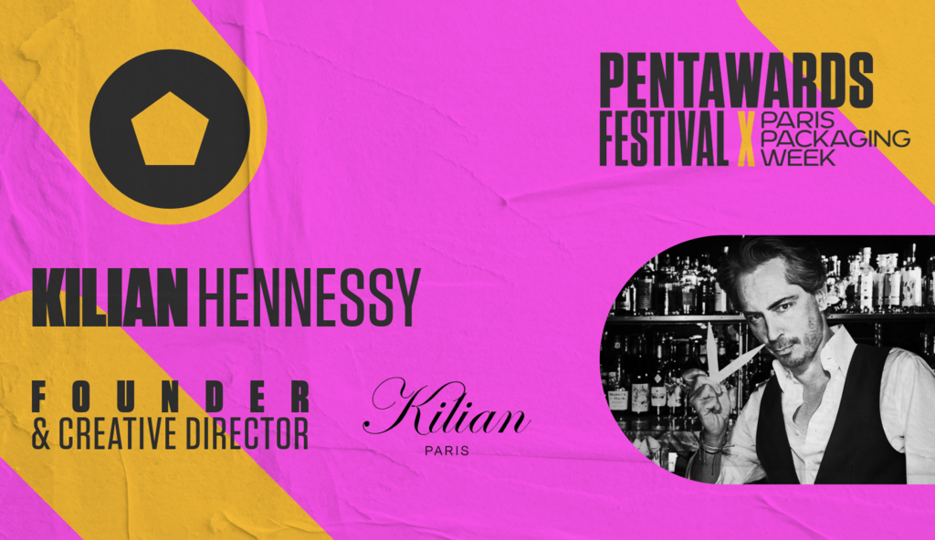 Kilian Hennessy at the Pentawards Festival x Paris Packaging Week