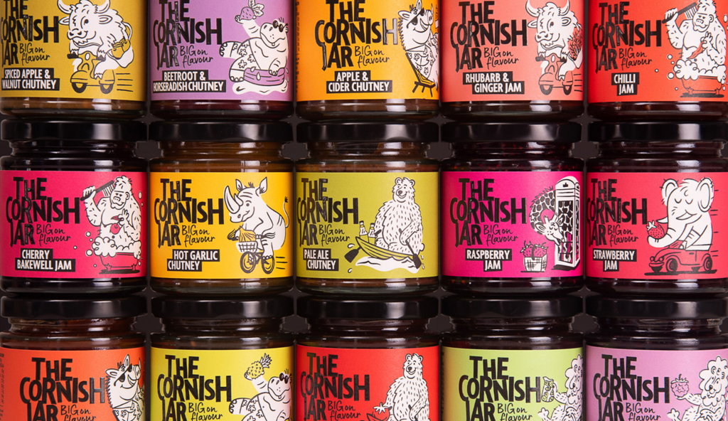 The Cornish Jar, packaging crammed with character by Buddy Creative