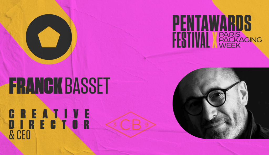 Franck Basset at the Pentawards Festival x Paris Packaging Week
