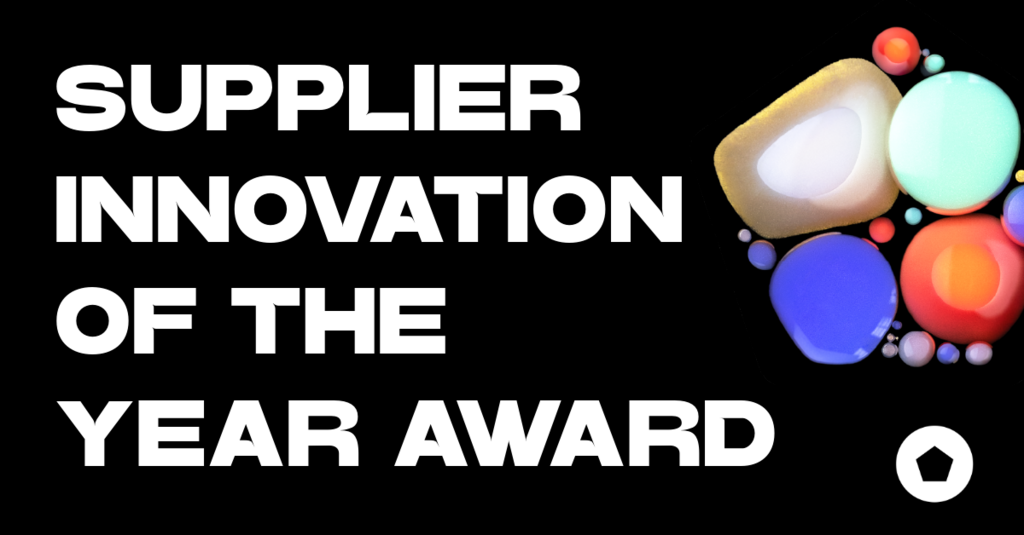 Pentawards 2025 Supplier Innovation of the Year Award