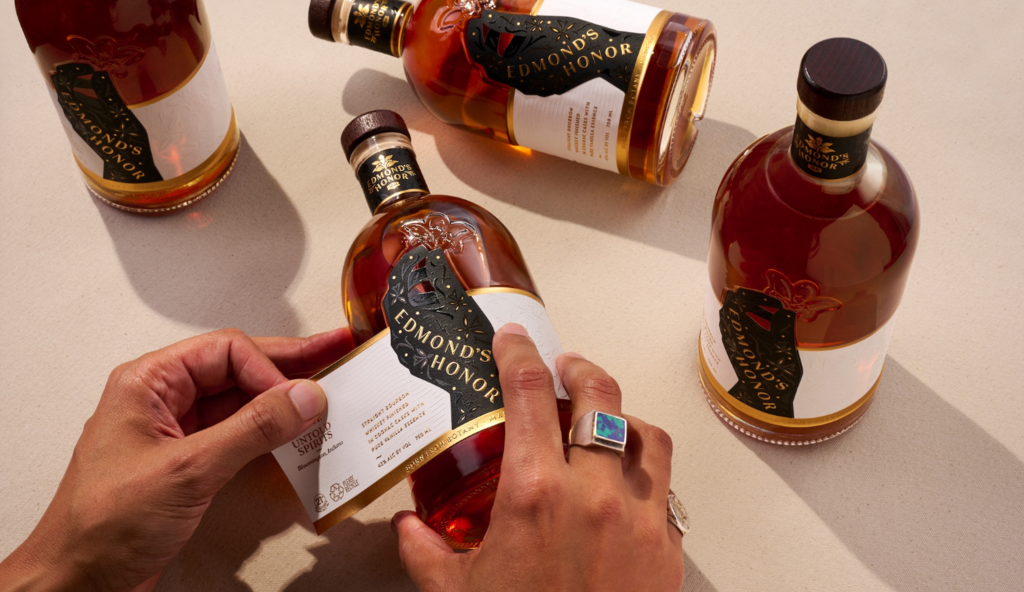 Edmonds Honor's premium packaging design by Vault49