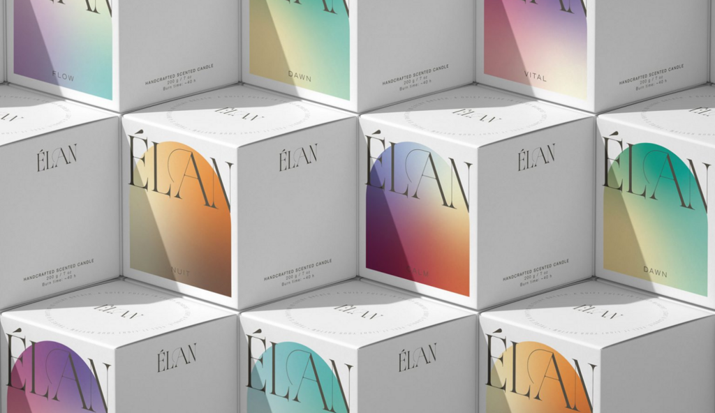 A calm, considered approach to candle packaging design