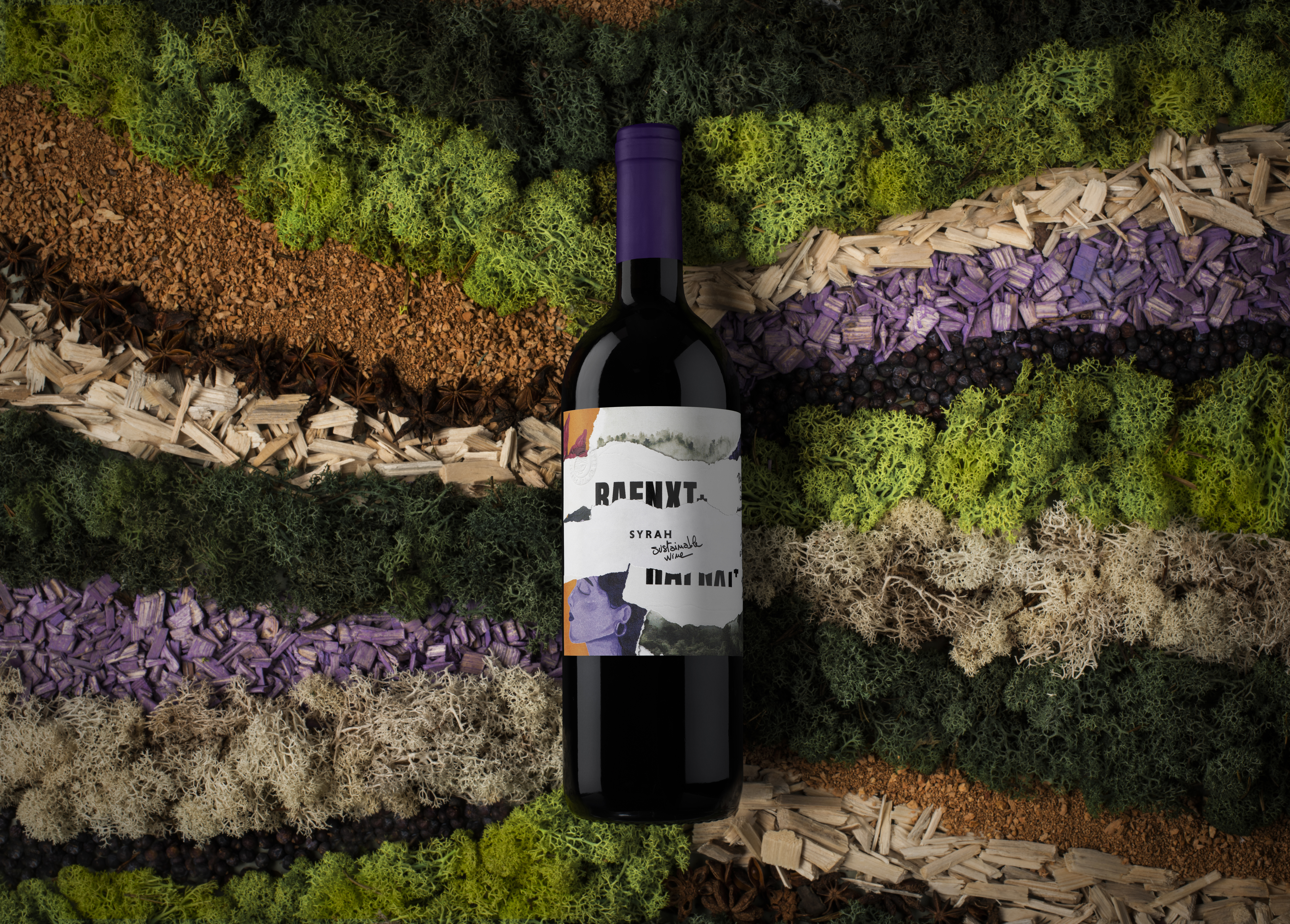 RafNXT Label - Syrah Red Wine