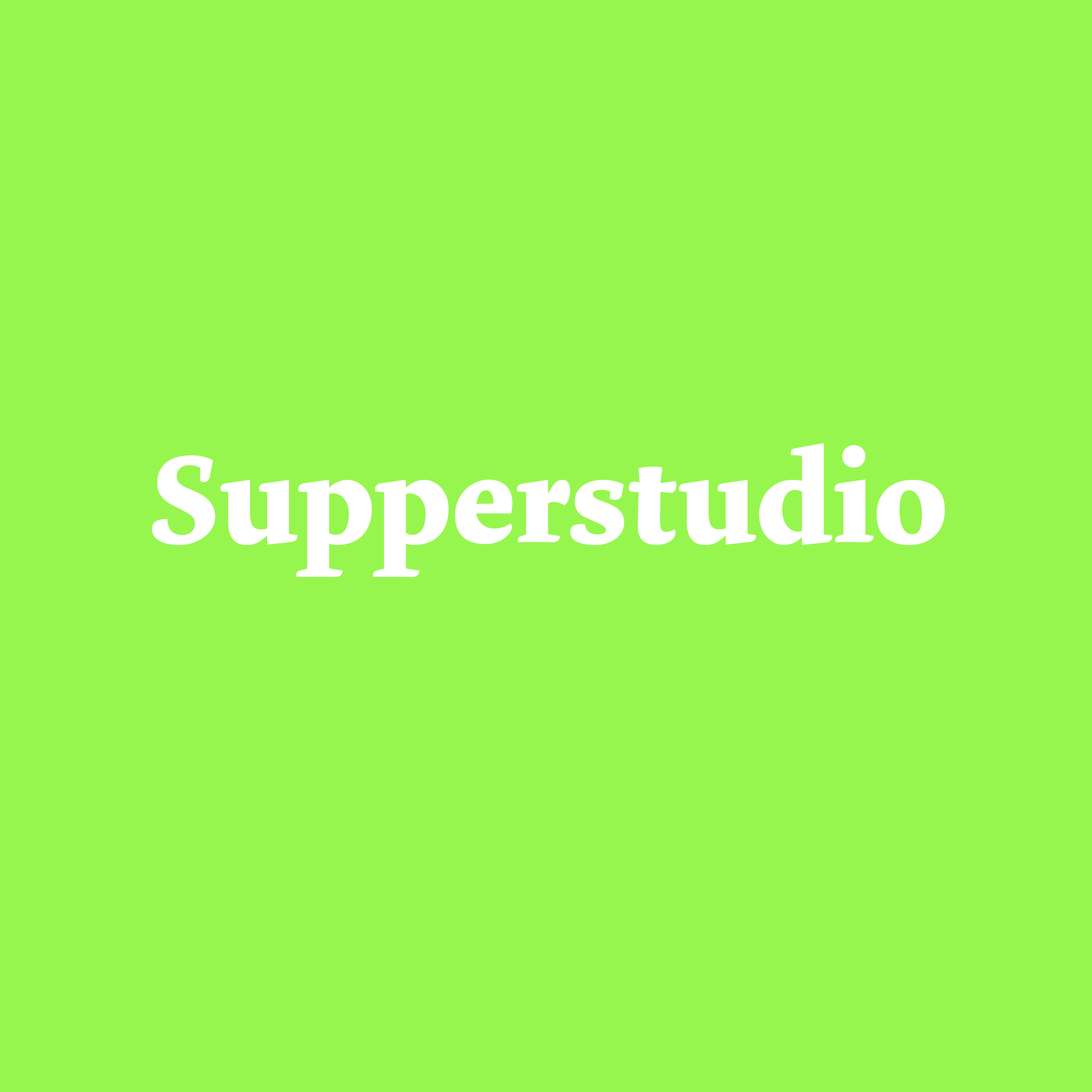 SUPPERSTUDIO