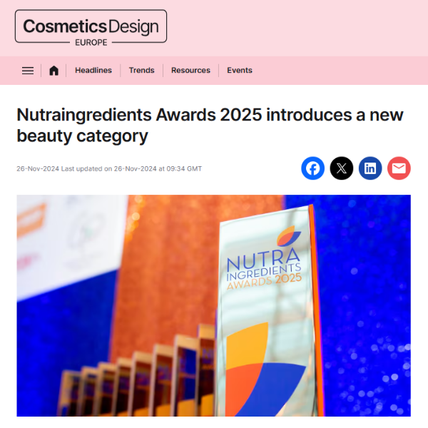 CosmeticsDesign.com Article Image