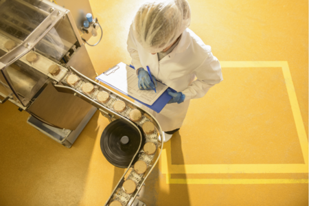 Man with groceries bag