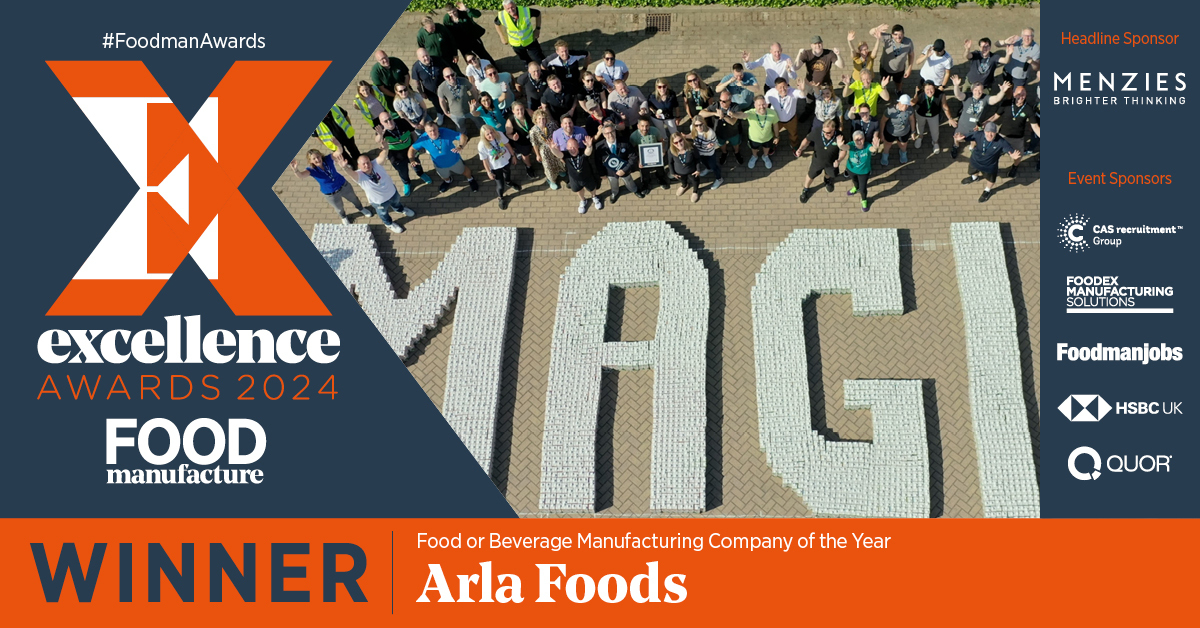 Food or Beverage Manufacturing Company of the Year 2024