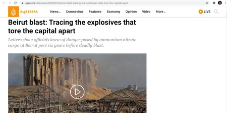 Beirut Explosion