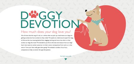 Doggy Devotion: Driving Links by Raising Heartrates