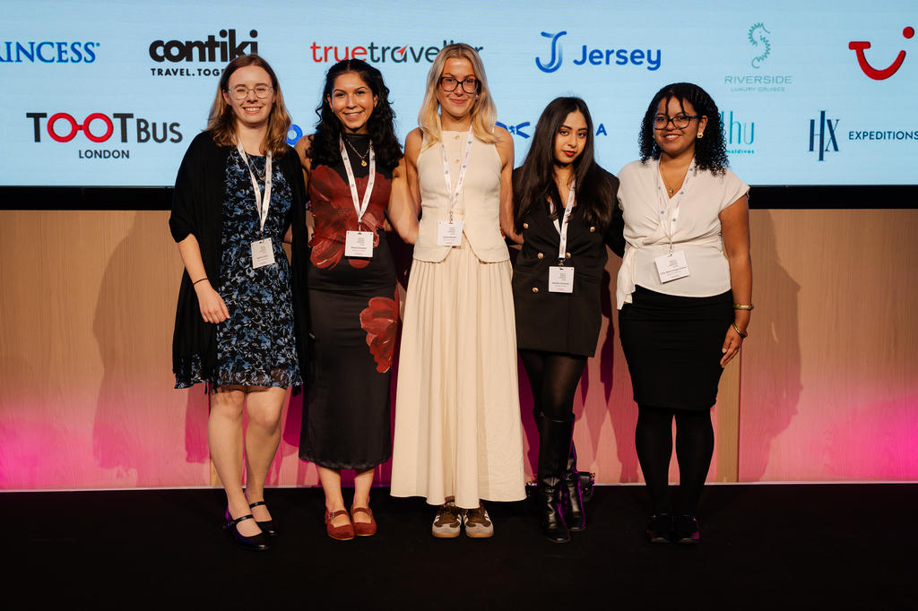 Step Up interns attend 2025 Travel Media Awards
