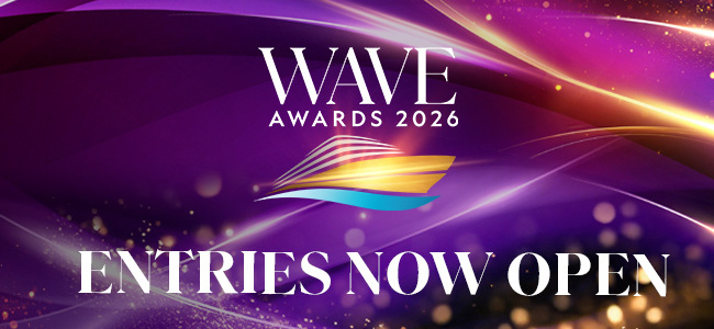 Waves web page header