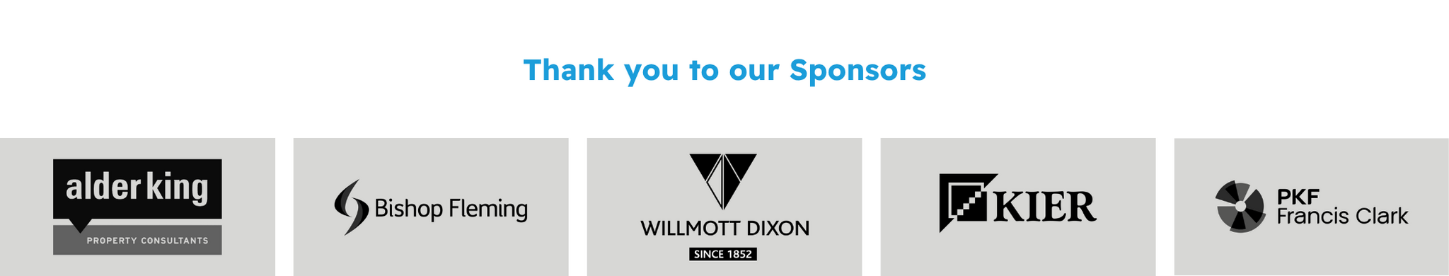 Sponsor collage